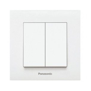 Двоен ключ сх.5 Karre Plus бял PANASONIC - 1