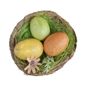 Великденски панер тип гнездо с яйца ➤ топ цена ➤ dshome.bg