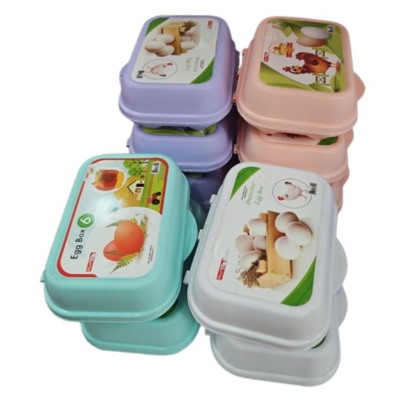 Кутия за яйца с капак 6 броя ➤ топ цена ➤ dshome.bg