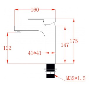 Смесител за баня Ясмина ICF 1008866 INTER CERAMIC ➤ топ цена ➤ dshome.bg 2