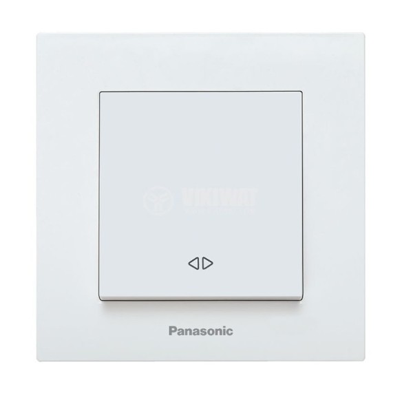 Кръстат ел. ключ сх. 7 Karre Plus бял PANASONIC - 1