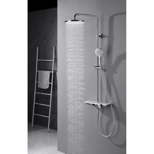 Душ система със стъклена поставка Роял ICT 6234C INTER CERAMIC ➤ топ цена ➤ dshome.bg