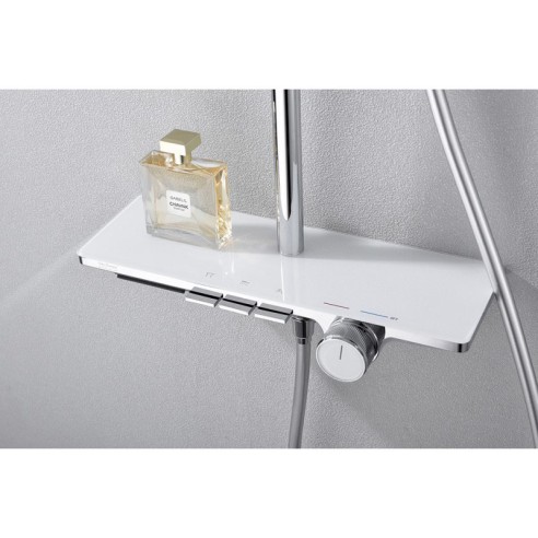 Душ система със стъклена поставка Роял ICT 6234C INTER CERAMIC ➤ топ цена ➤ dshome.bg