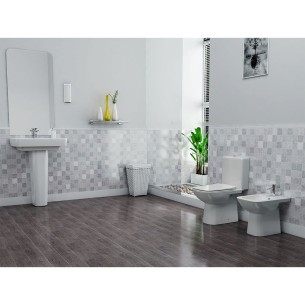 Моноблок с биде вертикално оттичане Duru CeraStyle ➤ топ цена ➤ dshome.bg 2