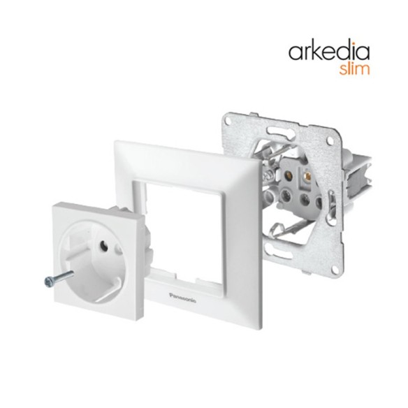Ключ димер RL 6-100W Arkedia Slim бял PANASONIC - 2
