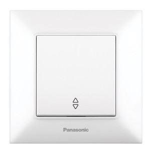 Девиаторен ключ сх.6 Arkedia Slim бял PANASONIC
