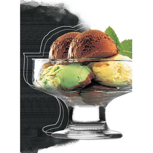 Чаши за сладолед 260 мл 3 бр. Adventurе ➤ топ цена ➤ dshome.bg