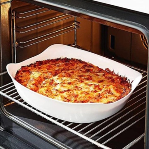 Правоъгълна тава 34x25 см бяла Smart Cuisine LUMINARC ➤ топ цена ➤ dshome.bg