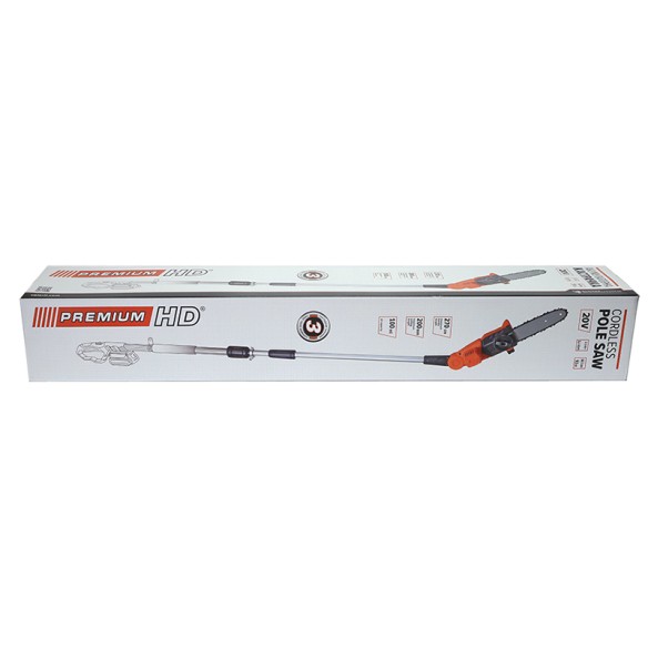 Кастрачка и храсторез 40 см 2 Ah 3 м RDP-PSHT20 RAIDER ➤ топ цена ➤ dshome.bg