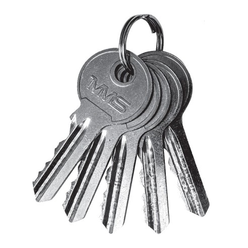 Секретен патрон с 5 ключа 58 мм месинг MMS ➤ топ цена ➤ dshome.bg