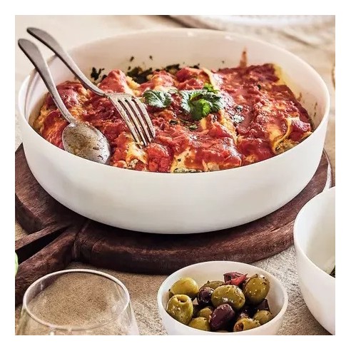 Кръгла тава/купа ø22 см бяла Diwali LUMINARC ➤ топ цена ➤ dshome.bg