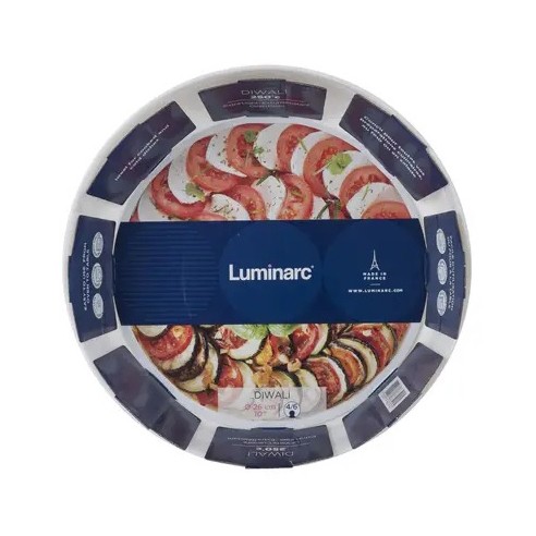 Кръгла тава/купа ø26 см бяла Diwali LUMINARC ➤ топ цена ➤ dshome.bg