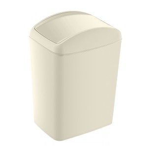 Кош за боклук с люлеещ капак 10 л Лате ➤ топ цена ➤ dshome.bg