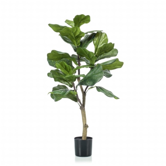 Emerald Изкуствен Фикус лирата, 90 см