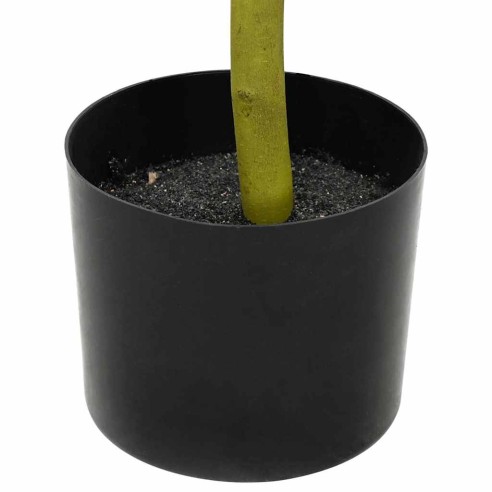 Изкуствено маслиново дърво 450 листа 120 см зелено