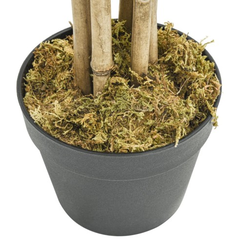 Изкуствено бамбуково дърво 1288 листа 180 см зелено