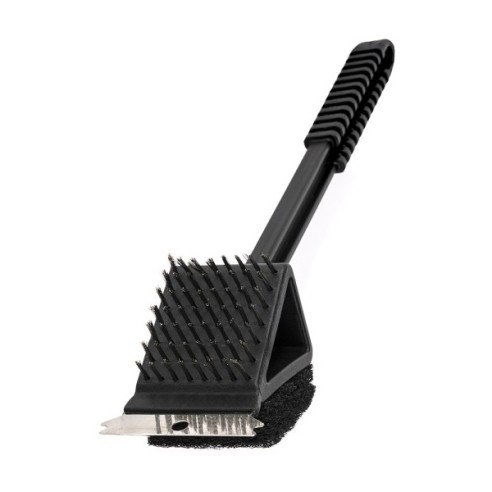 Четка за барбекю 3в1 с дълга дръжка Grill ZIEL ➤ топ цена ➤ dshome.bg