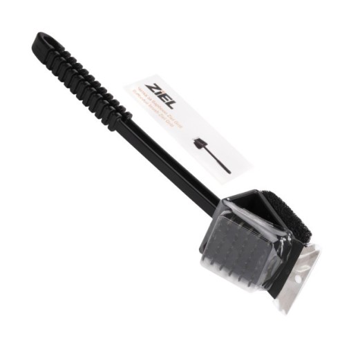 Четка за барбекю 3в1 с дълга дръжка Grill ZIEL ➤ топ цена ➤ dshome.bg