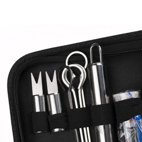 Комплект аксесоари за барбекю 18 части в калъф Grill ZIEL ➤ топ цена ➤ dshome.bg