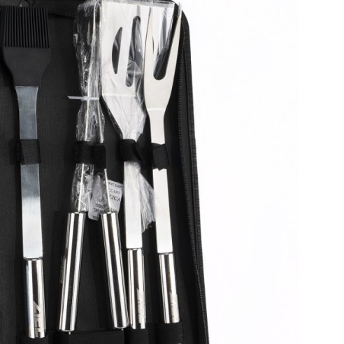 Комплект аксесоари за барбекю 18 части в калъф Grill ZIEL ➤ топ цена ➤ dshome.bg