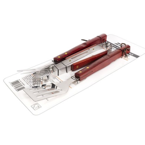 Комплект аксесоари за барбекю 3 части Grill ZIEL ➤ топ цена ➤ dshome.bg