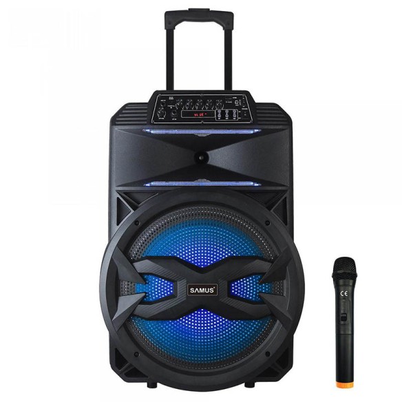 Преносима тонколона с Bluetooth Karaoke 15 SAMUS ➤ топ цена ➤ dshome.bg