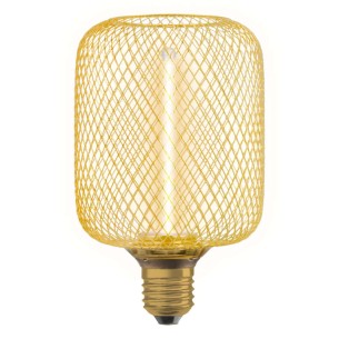 LED лампа Е27 3.5 W Straw Filament Square Gold 100 OSRAM ➤ топ цена ➤ dshome.bg 2