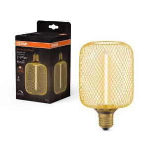 LED лампа Е27 3.5 W Straw Filament Square Gold 100 OSRAM ➤ топ цена ➤ dshome.bg