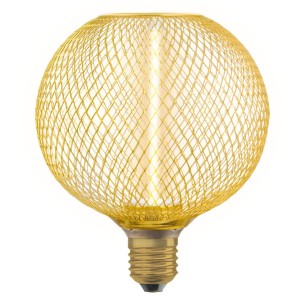 LED лампа Е27 3.5 W Straw Filament Globe Gold 125 OSRAM ➤ топ цена ➤ dshome.bg 2