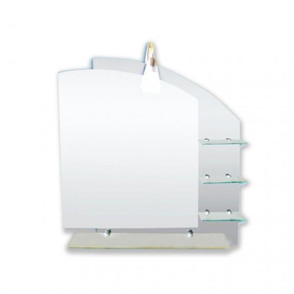 LED oгледало за баня 50x70 см XD-027-08AF FORMA VITA ➤ топ цена ➤ dshome.bg
