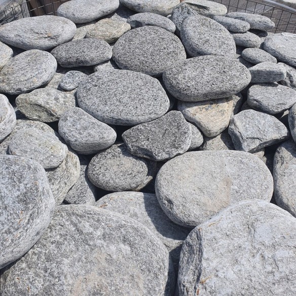Камъчета за декорация 3-6 см Pebbles White Thasos AKROLITHOS - на кг ➤ топ цена ➤ dshome.bg