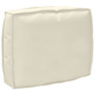 2 Части Кушетка Комплект Кремав Оксфорд Тъкан