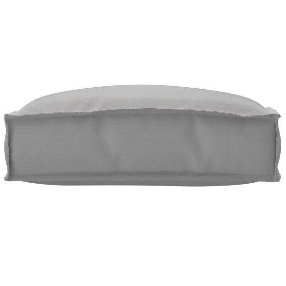 Възглавница за палет сивa 50x50x12 см Oxford плат