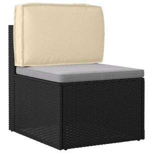 Възглавница за палета за гръб Бежова 60x40x12 см Оксфордска тъкан