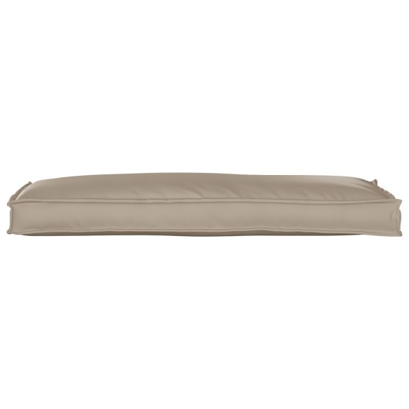 Кушон за палета за пейка Таупе 110x40x8 см Oxford Fabric