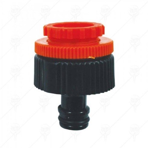 Адаптер за маркуч 1/2"М - 1/2-3/4-1"Ж пластмаса HERLY - 1