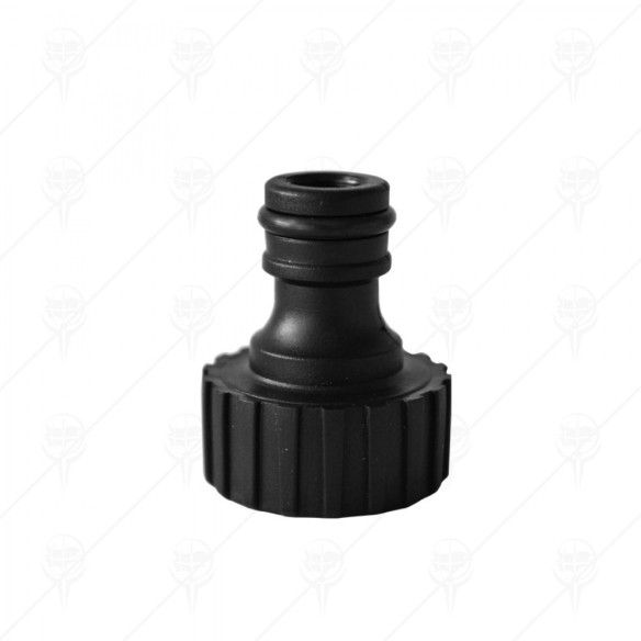 Адаптер за маркуч 1/2"М - 1/2-3/4-1"Ж пластмаса HERLY - 2