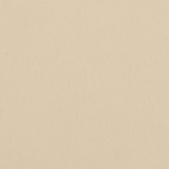 Възглавница за градинска пейка бежова 120x(50+50)x7 см оксфорд