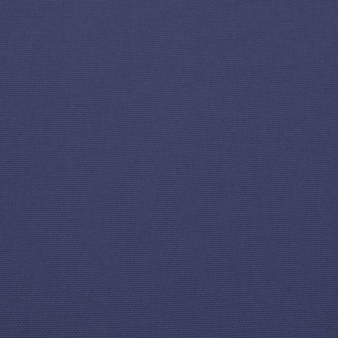 Възглавници за градински пейки 2 бр нейви син 120x50x7 см плат