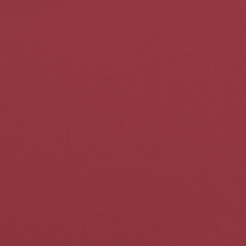 Възглавници за стол 2 бр виненочервени 40x40x7 см Оксфорд плат