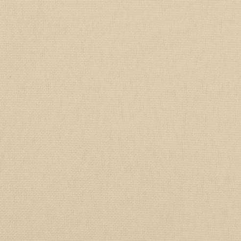 Възглавници за градински пейки 2 бр Бежово 120x50x7 см плат