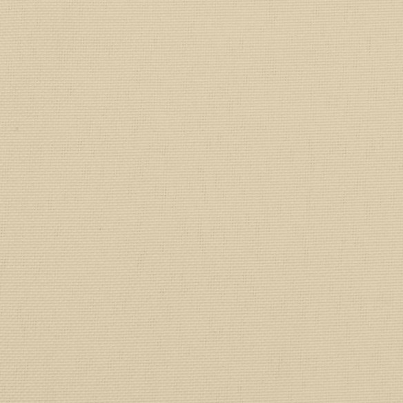 Възглавници за градински пейки 2 бр Бежово 120x50x7 см плат