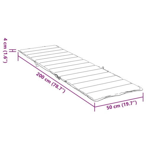 Шалте за шезлонг, нейви синьо, Оксфорд плат