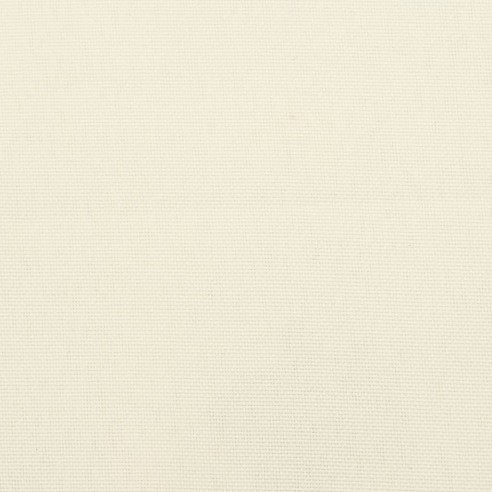 Възглавница за градинска пейка кремава 120x50x7 см оксфорд плат