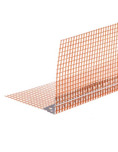 PVC ъгъл с широка оранжева мрежа 10х10 2,5м VESTAL - 1