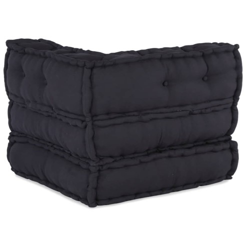 Модулен пуф антрацит 70x70x54 плат