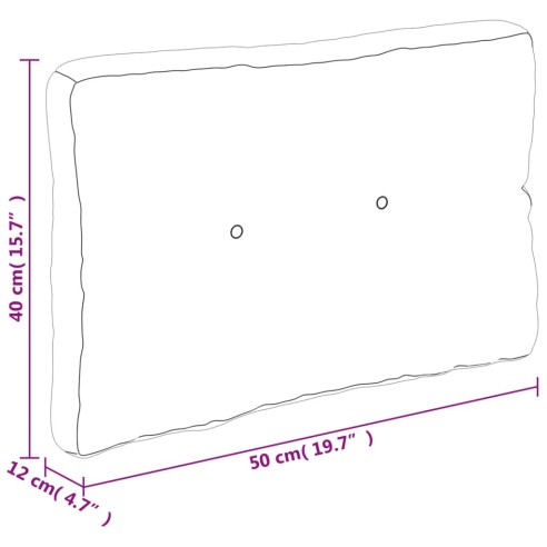 Палетни възглавници, 2 бр, розови, текстил