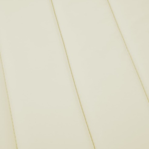 Шалте за шезлонг, кремаво, 200x70x3 см, Оксфорд плат