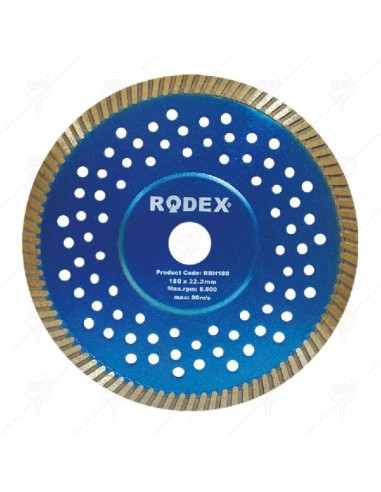 Диск диамантен Турбо Ultra Slim 125мм RODEX - 1