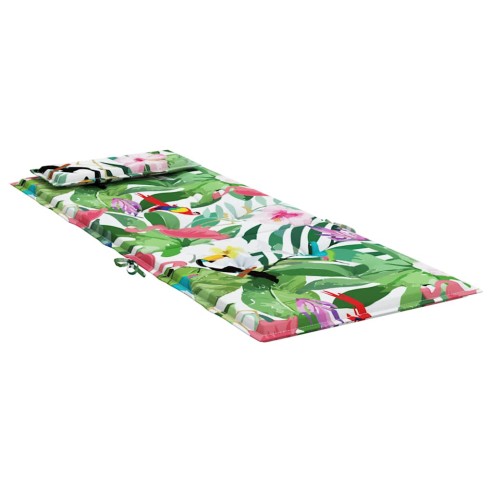 Възглавници за столове с облегалки 2 бр шарени Оксфорд плат